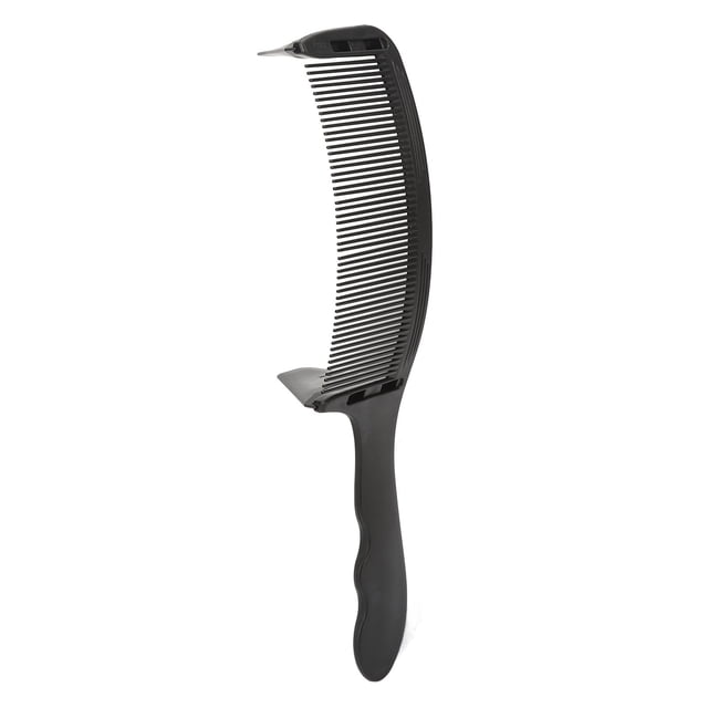 Peine de corte de peluquero curvo BuyWeekMX Peine de barbero curvo ABS