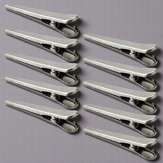 YSNOOWE 10Ud Sujetadores Para Bolsas De Papas Y Snacks Con Sello Hermético Y Clip De Acero Inoxidable