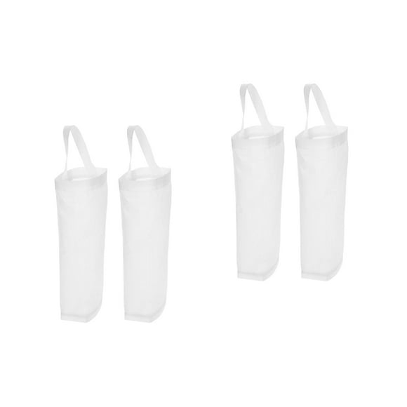 Storage Bag Trash Bags Reusable Kitchen Accessory Multi-function Dispenser Household White