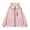 Pink, variant on Htigea Clearance Women's Lightweight Softshell Jacket Hooded Windproof Coat Warm Jacket for Outdoor Running Hiking Today Sales Pink,S