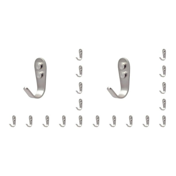 Bewildely Gancho de inodoro antioxidante impermeable sin perforaciones para ropa de 10 piezas Type3 NO3