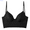 Black, variant on Ladies' Sling Small Gathered Triangle Cup Backless Bra Womens Sports Bras