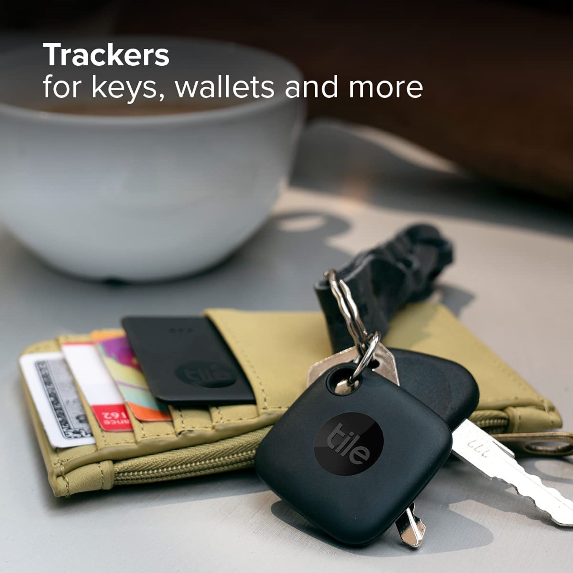 Tile Water-Resistant Wallet Tracker Starter Pack (2022) - 2 Tile Water-Resistant Wallet Tracker Starter Pack (2022) - 2