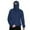 Navy, variant on Balaclava Hoodie Men Relaxed Fit Wind Resistant Athletic Long Sleeve Sweatshirt Solid Color Hoodies Men