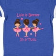 thumbnail image 4 of Inktastic Life's Better in a Tutu KS Girls Baby Bodysuit, 4 of 5