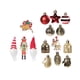 thumbnail image 5 of 32 Uds Adornos navideños Macarena Cascanueces dorado Bolas colgantes para fiestas, 5 of 8