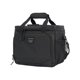 thumbnail image 4 of Bolsa de almuerzo con asa, bolsa de picnic aislada, bolsa de almacenamiento reutilizable con cremallera, para gimnasio, viajes, mochileros negro, 4 of 8