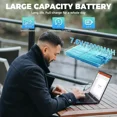 thumbnail image 5 of 15.6'' FHD Laptop Computer, 16GB RAM 1TB SSD, Type-C 65W PD Fast Charger, Windows 11, Intel N100 Processor(Beat to i3 1115G4, Up to 3.4GHz), Fingerprint, Backlit keyboard (Blue), 5 of 9