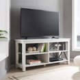 thumbnail image 4 of Henn&Hart 50" White/Metal TV Stand, 4 of 8