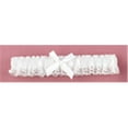thumbnail image 1 of White Ribbon & Lace Garter, 1 of 1