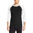 thumbnail image 2 of Men's 3/4 Raglan Casual Sport T-Shirts, 2 of 6