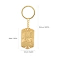 thumbnail image 2 of BESTYASH Llavero De Caballo Dorado Con Feng Shui Para Decoracion Y 2026, 2 of 7