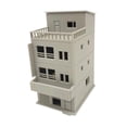 thumbnail image 4 of 1/87 escena de arquitectura de casa japonesa en miniatura, modelo de diseño ferroviario, modelo ensamblado para mesa de arena, modelo de ferrocarril 7.5CMX11CMX14.5cm, 4 of 8