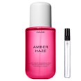 thumbnail image 4 of PHLUR Amber Haze Body Spray 3 FL OZ/90ml + 10ml Travel Atomizer – Amber Saffron Vanilla Hair & Body Mist for Women & Men – Long Lasting Refillable Body Spray Set, 4 of 4