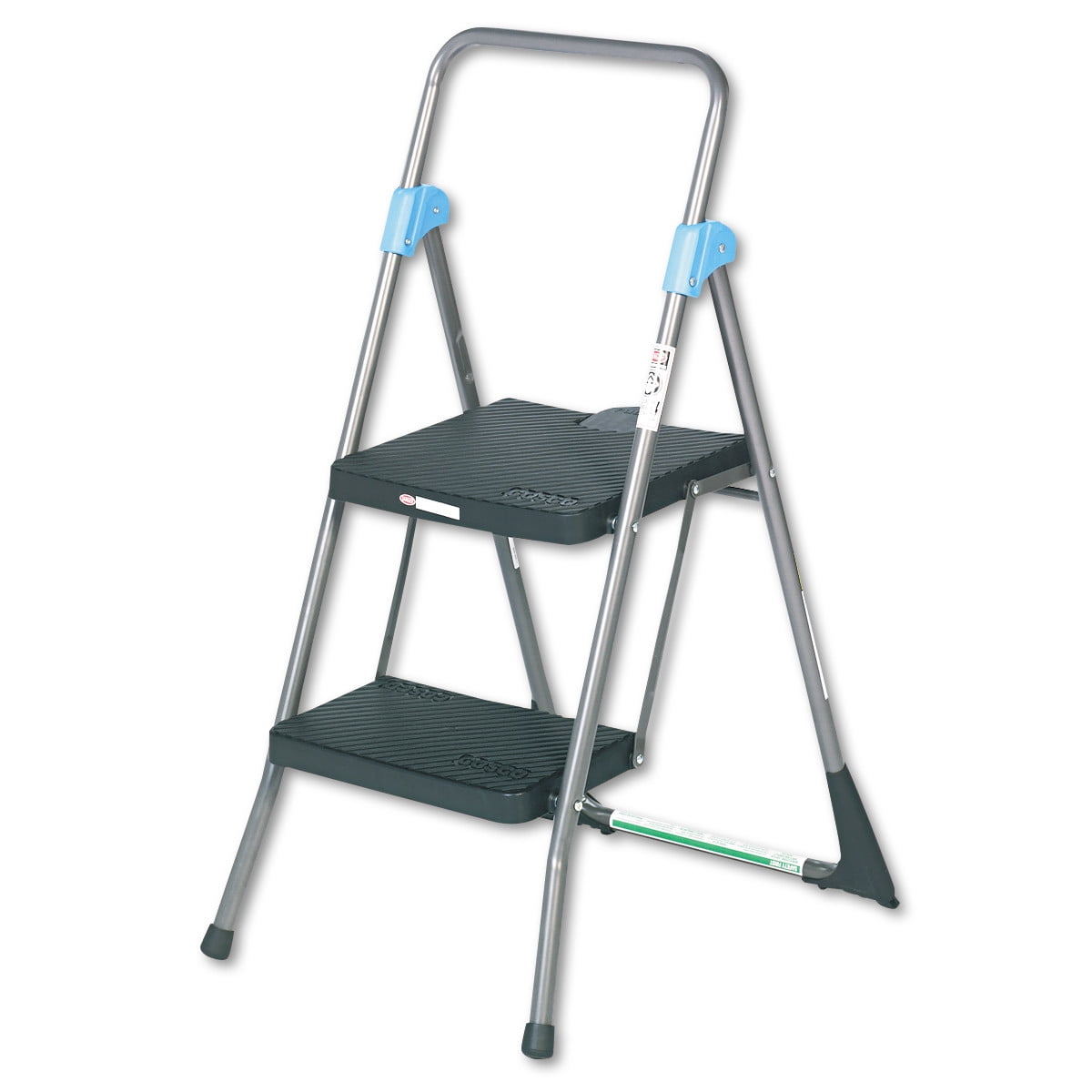 2 step stool with handrail