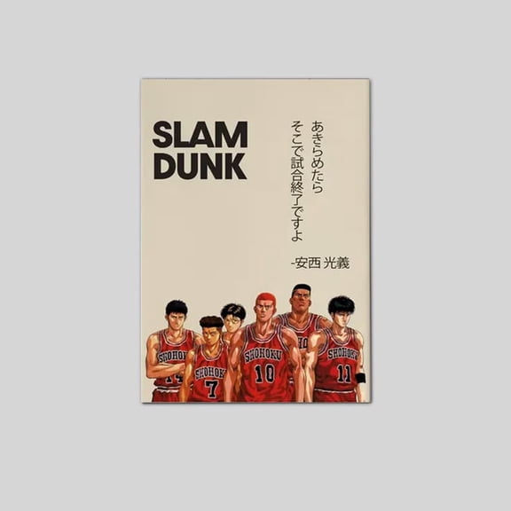 Slam Dunk Poster: Manga Basketball Art Prints Poster Size 24''x36'' Googate