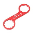 thumbnail image 1 of GLFILL Aluminum Alloy Bike Fork Cap Wrench Tool for SR For SUNTOUR XCR/XCT/XCM/RST Black/Red Long lasting Performance Red, 1 of 7