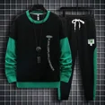 thumbnail image 5 of Ropa para hombre Camiseta estampada Pantalones gráficos para hombre Conjuntos Trajes deportivos blancos Ropa deportiva Top XL Chándal holgado Kpop Tendencia 2024 Al aire libre, 5 of 5