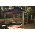 thumbnail image 3 of ACACIA 12' x 12' Aluminum Frame with OutDura Soft Top Gazebo in Captains Navy, 3 of 13