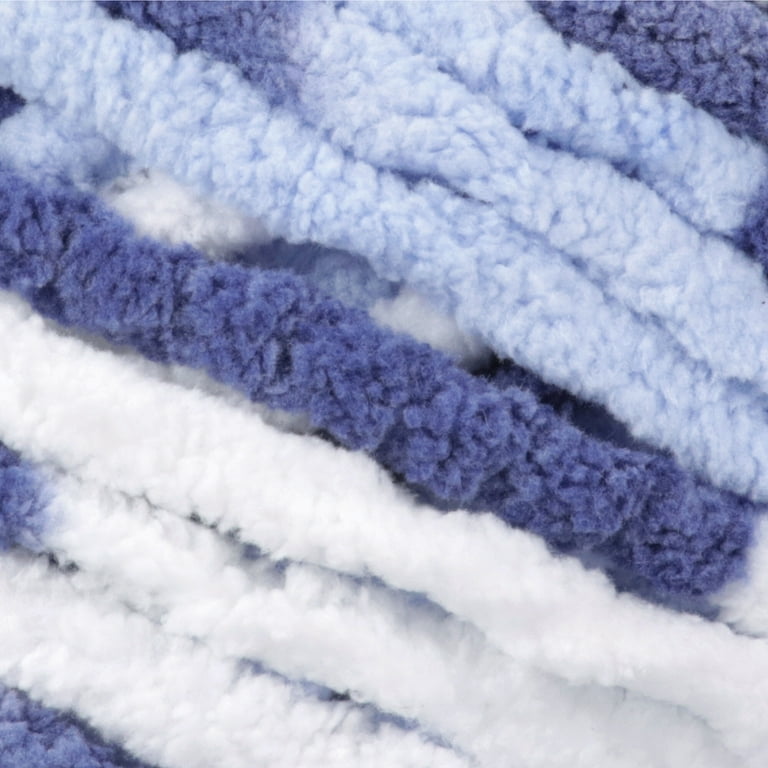 Bernat® Baby Blanket™ #6 Super Bulky Polyester Yarn, Lovely Blue  10.5oz/300g, 220 Yards 