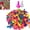 500pcs, variant on Water Balloons for Adults and Kids with Filling Nozzle, 500 Pcs Neon Color Water Fight Balloons Set, Quick Fill Splash Water Balloons for Summer Yard Fun