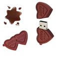 thumbnail image 1 of Memoria USB MicroDrive de 16 GB USB 2.0 Creative Heart Chocolate, 1 of 4
