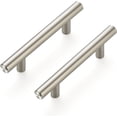 thumbnail image 1 of Ravinte 15 Pack 5" Cabinet Pulls Brushed Nickel Stainless Steel Kitchen Drawer Pulls Cabinet Handles 3" Hole Center, 1 of 5