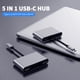 thumbnail image 5 of Adaptador multifunción 5 en 1 USB-C HUB HDTV + VGA, 5 of 7