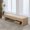 Wheat, variant on Lvory 66.9''Modern Boucle End of Bed Bench with Bedrooms Upholstered Cozy Seat,Oversized Entryway Window Bench and Dining Footrest Stool for Living Room,Bedroom,Hallway,Guestroom,Reception