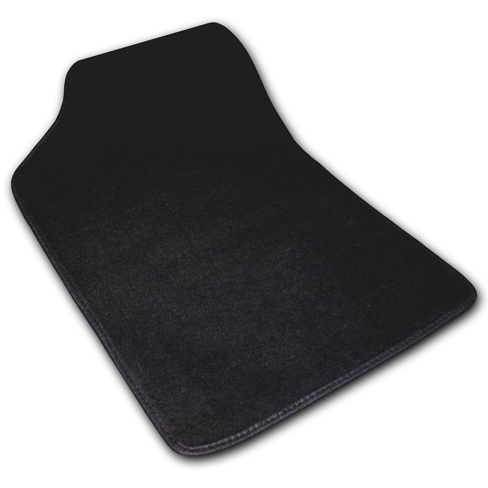 Carpet Floor Mats, Custom Fit, Black, 6-Piece Set, Fits 2015-2024 Ford Transit 15 Passenger, Made in USA