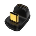 thumbnail image 2 of crativent PVC Type-C Male to Female Smartphone Adaptor 5A 40Gbps Plating Fast Transmitting ComputerNotebook Computer Converter USB 4.0 Gold 1Set, 2 of 6