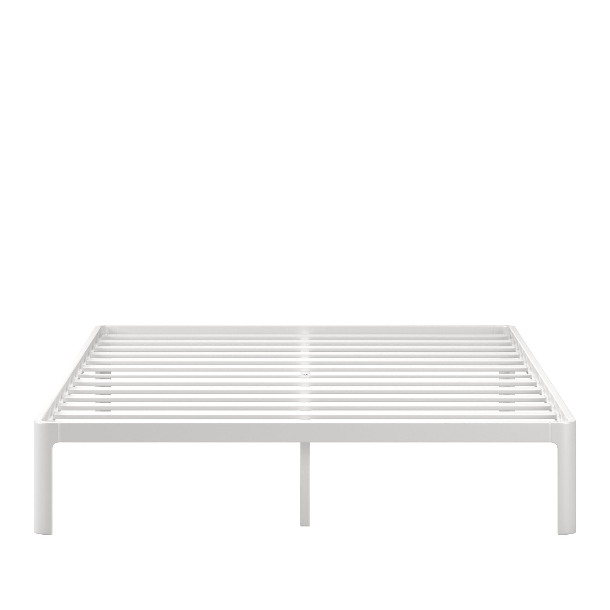 Weston Home Sveg Metal Platform Bed, Full, White