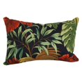 thumbnail image 2 of Blazing Needles 9911-S2-REO-30 12 x 20 in. Rectangular Spun Poly Throw Pillows, Tropique Raven - Set of 2, 2 of 2