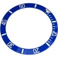 thumbnail image 2 of HUGFEGWE Watch Insert Loop, Watch Bezel, 4 Colors New Ceramic Watch Wristwatch Bezel Insert Loop Replacement Parts (Blue) U2537-26575, 2 of 8