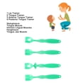 thumbnail image 4 of Abrenador de Músculos de la Lengua, Mejorar Flexibilidad 4pcs Lateralización Levantamiento de la Herramiente de Abrenamiento del Músculo Oral para Niños para Disartración, 4 of 7