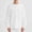 #240-White, variant on Ceisia Men's Oversize Ribbed Henley Long-Sleeve Top Multi-Solid for Spring/Summer Casual Gift