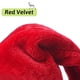 thumbnail image 4 of Santa Hat, Christmas Hat Holiday for Adults Unisex Velvet Comfort Extra Thicken Xmas Hat for New Year Festive Party, 4 of 5