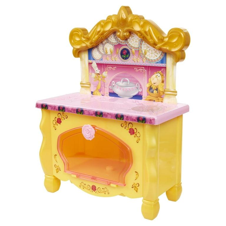 Disney Princess Belle s Enchanted Kitchen with Lights and Sounds for Girls Ages 3 Year and up