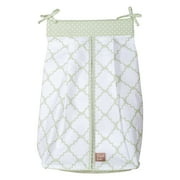 Angle View: Trend Lab Sea Foam Diaper Stacker