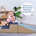 thumbnail image 4 of Early Childhood Resources ELR-12653F-ET Softzone Little Me Climb & Slide - Earthtone, 4 of 7