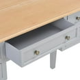 thumbnail image 5 of vidaXL Solid Wood Pine Writing Desk MDF Computer Table Office Multi Colors, 5 of 16
