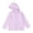 C689 Purple, variant on Curuila Toddler Girls Sun Jacket Long Sleeve Solid Color Hooded Coat For Girls Summer Lightweight Comfort Outerwear Size 3-4 Years