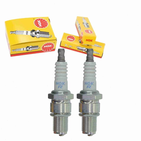 2 pc NGK 6669 Standard Spark Plugs for Ignition Wire Secondary