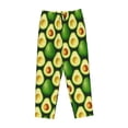 thumbnail image 4 of Balery Avocado print Women's Pajama Pants,Ultra Lightweight Pjs,Lounge Pant-X-Large, 4 of 9