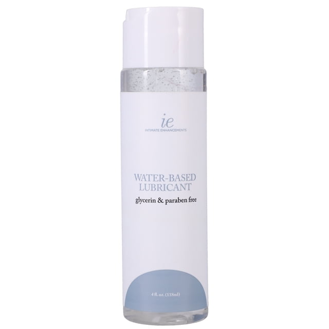 Mejoras íntimas - Lubricante a base de agua - Sin glicerina ni parabenos - 4 Fl. Onz.