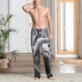 thumbnail image 2 of Vsdgher Heart Illustration Mens Pajama Pants Sleep & Lounge Pants, PJ Pants-XX-Large, 2 of 6