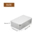 thumbnail image 2 of Contenedores de caja de metal Uxcell, 2Pcs 7.1x4.3x2.2 Negro Plata Rectangular Vacío Tinas con Tapa para Almacenamiento en Casa, 2 of 6