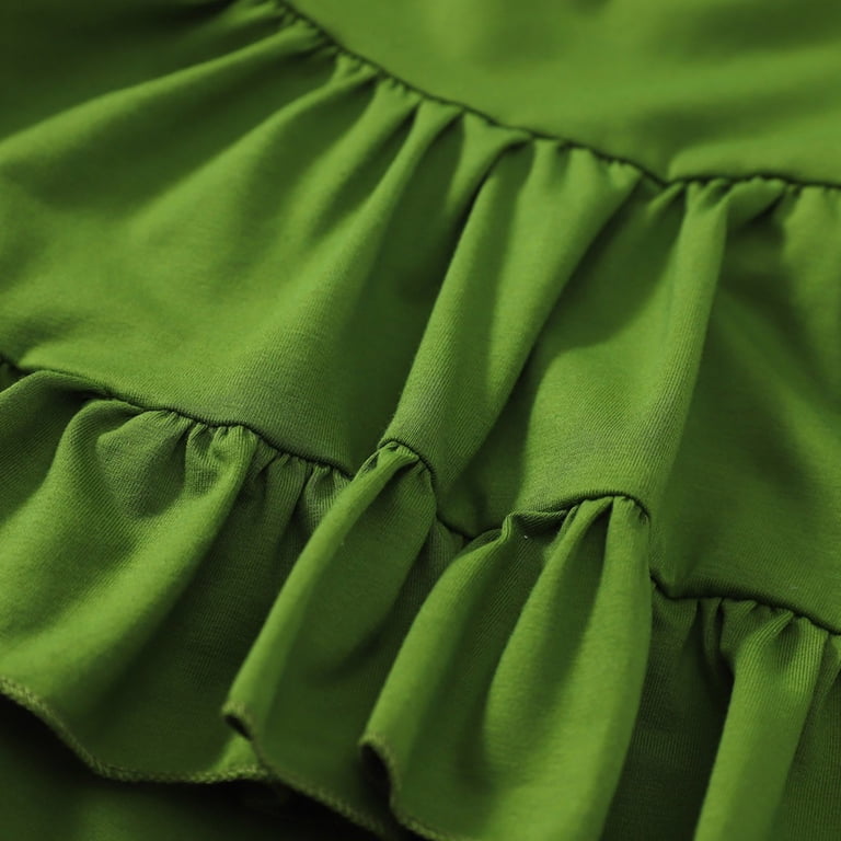 FDDMis Formal Dresses Smocked Christmas Dress Toddler Dresses for Kids Plus  Size Boho Dress Dance Clothes Small Christmas Gifts Christmas for 8-12,  Green 2-3 Years - Walmart.com