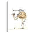 thumbnail image 2 of Epic Graffiti  "War Emu" by Craig Snodgrass, Giclee Canvas Wall 12"x16", 2 of 3