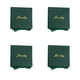 thumbnail image 1 of EeaseMX Caja de embalaje para joyas, pendientes y anillos con lazo verde oscuro retro (4 unidades), 1 of 8